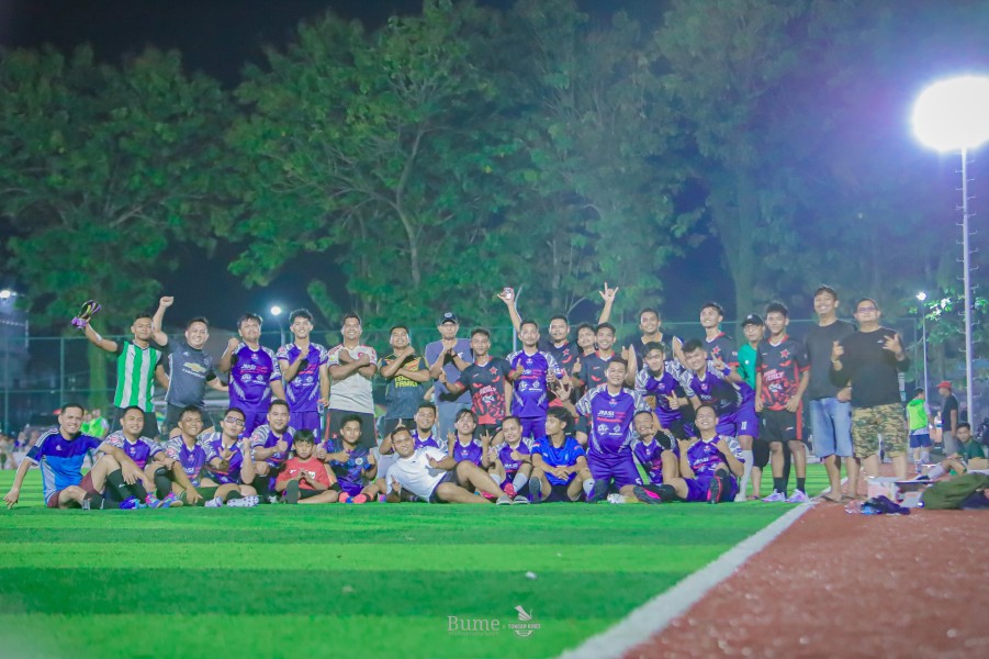 Laga Persahabatan, Rio Putra SH KBO Reskrim Pelalawan Antar Sahabat Media Tekuk Repdem Pelalawan 2-0