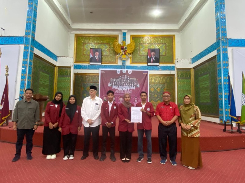 33 Pengurus BEM ITP2I Resmi Dilantik, Ini Harapan Prof Dr Ir H Tengku Dahril