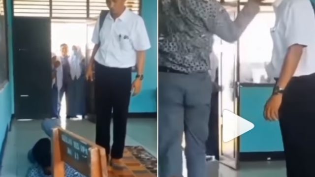 Video Siswa Tampar Guru di Kelas Viral