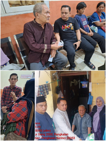 Kakek Hasan Terharu Terima Bantuan Uang Berobat Terapi dari Sahabat Jumat