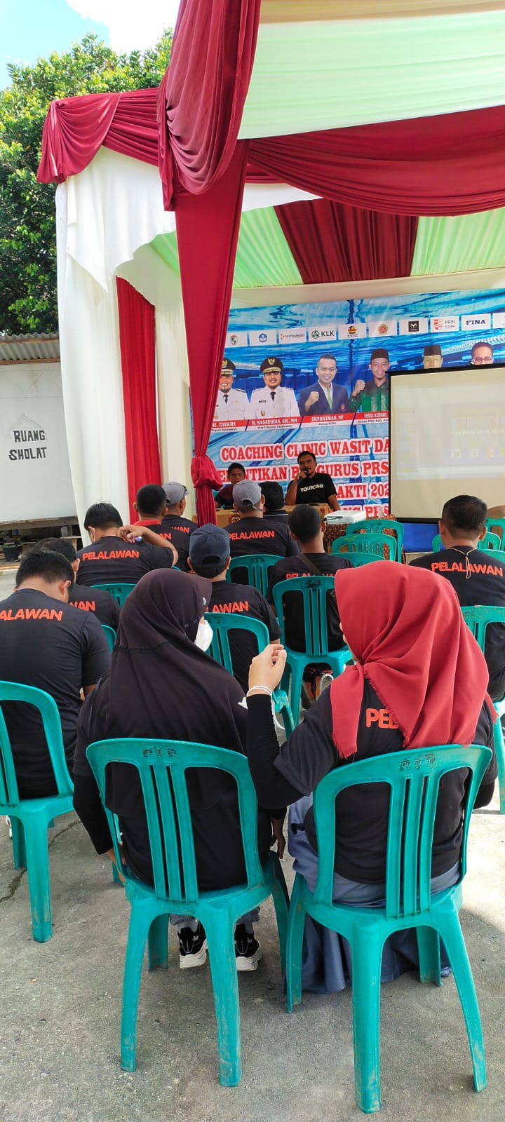 Semarak Pelantikan Pengcab PRSI Pelalawan, Gelar Coaching Clinic