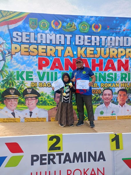 Atlet Muda Pelalawan Bersinar di Kejurprov VIII, Fatimah Sabet Dua Emas Panahan