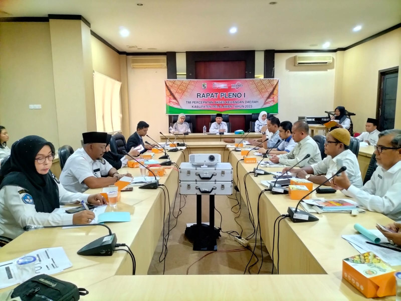 Percepat Akses Keuangan, Tim TPAKD Pelalawan Gelar Rapat Pleno I Tahun 2023