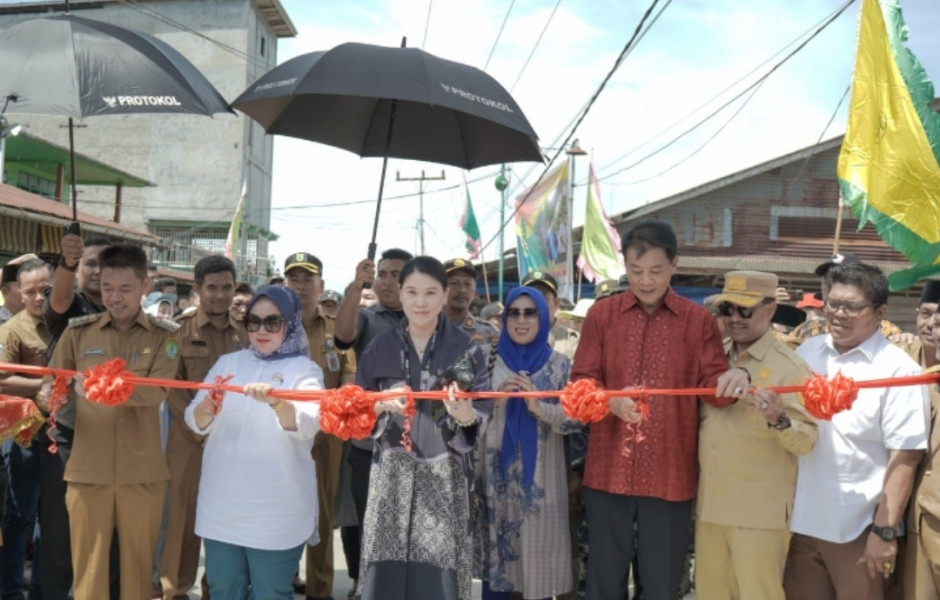 Jalan Pulau Halang Resmi Difungsikan Afrizal Sintong : Motivasi Untuk Pengusaha Sukses Lainnya
